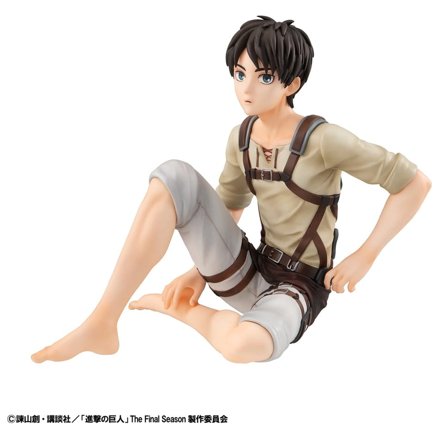 Attack on Titan G.E.M. Series PVC Figurice, paket od 2 komada Eren Yeager & Squad Captain Levi Palm Size fotografija proizvoda