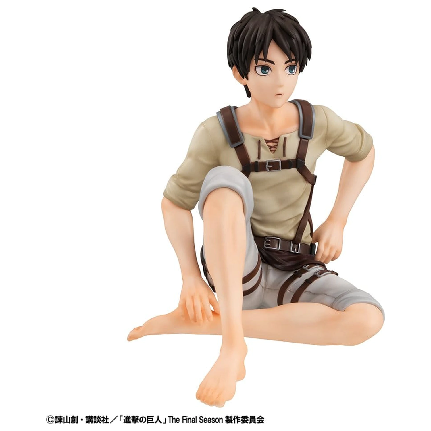 Attack on Titan G.E.M. Series PVC Figurice, paket od 2 komada Eren Yeager & Squad Captain Levi Palm Size fotografija proizvoda