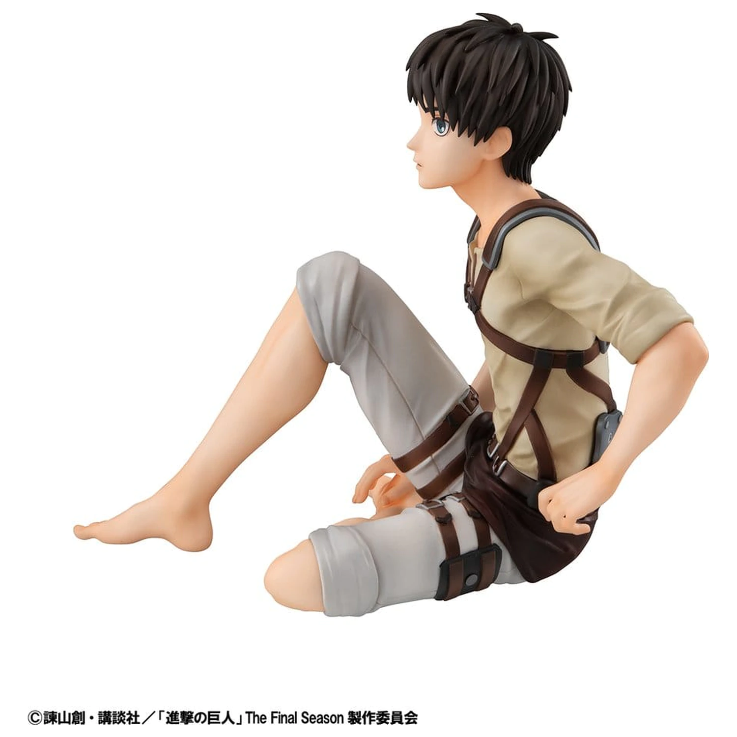 Attack on Titan G.E.M. Series PVC Figurice, paket od 2 komada Eren Yeager & Squad Captain Levi Palm Size fotografija proizvoda