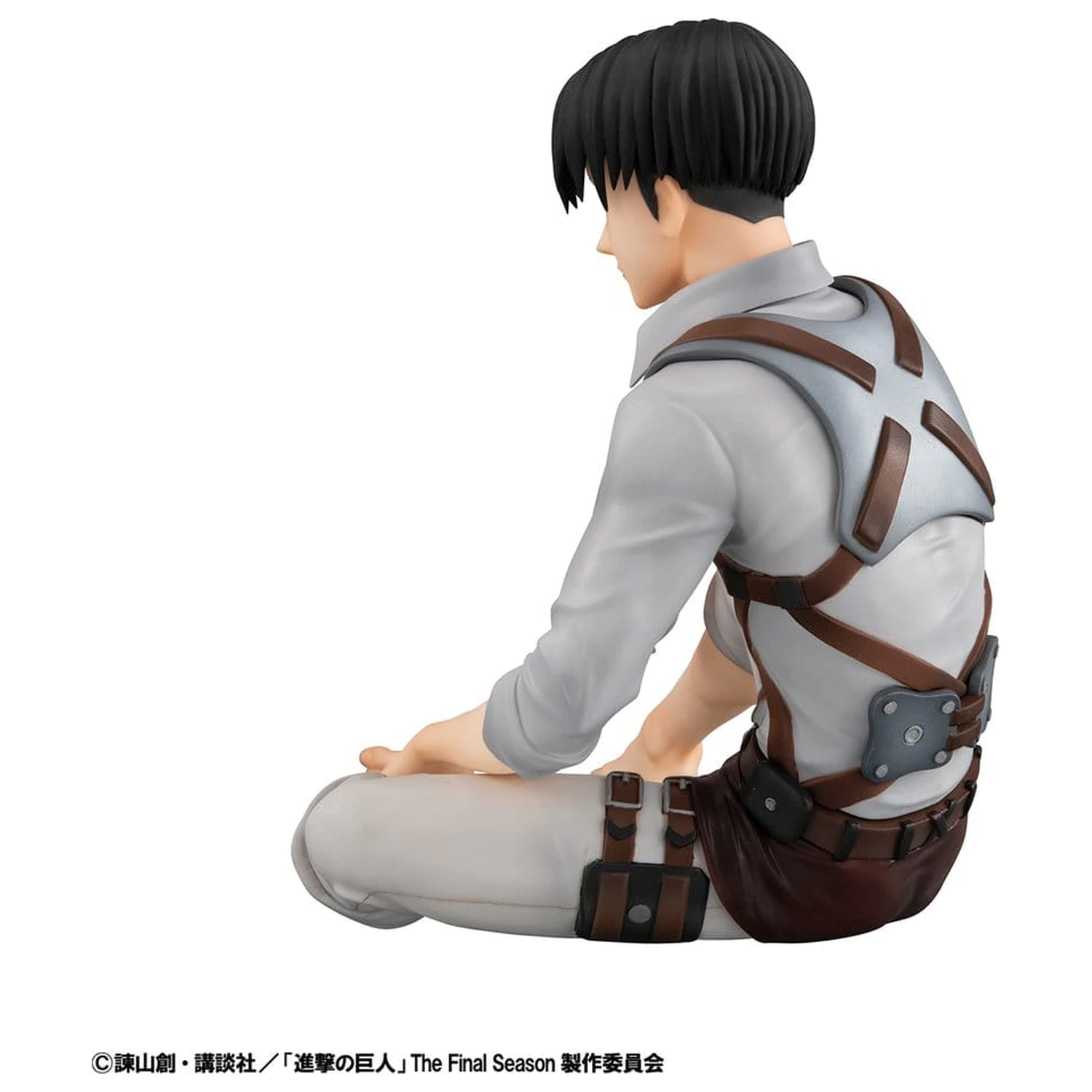 Attack on Titan G.E.M. Series PVC figura Squad Captain Levi Palm Size 9 cm fotografija proizvoda