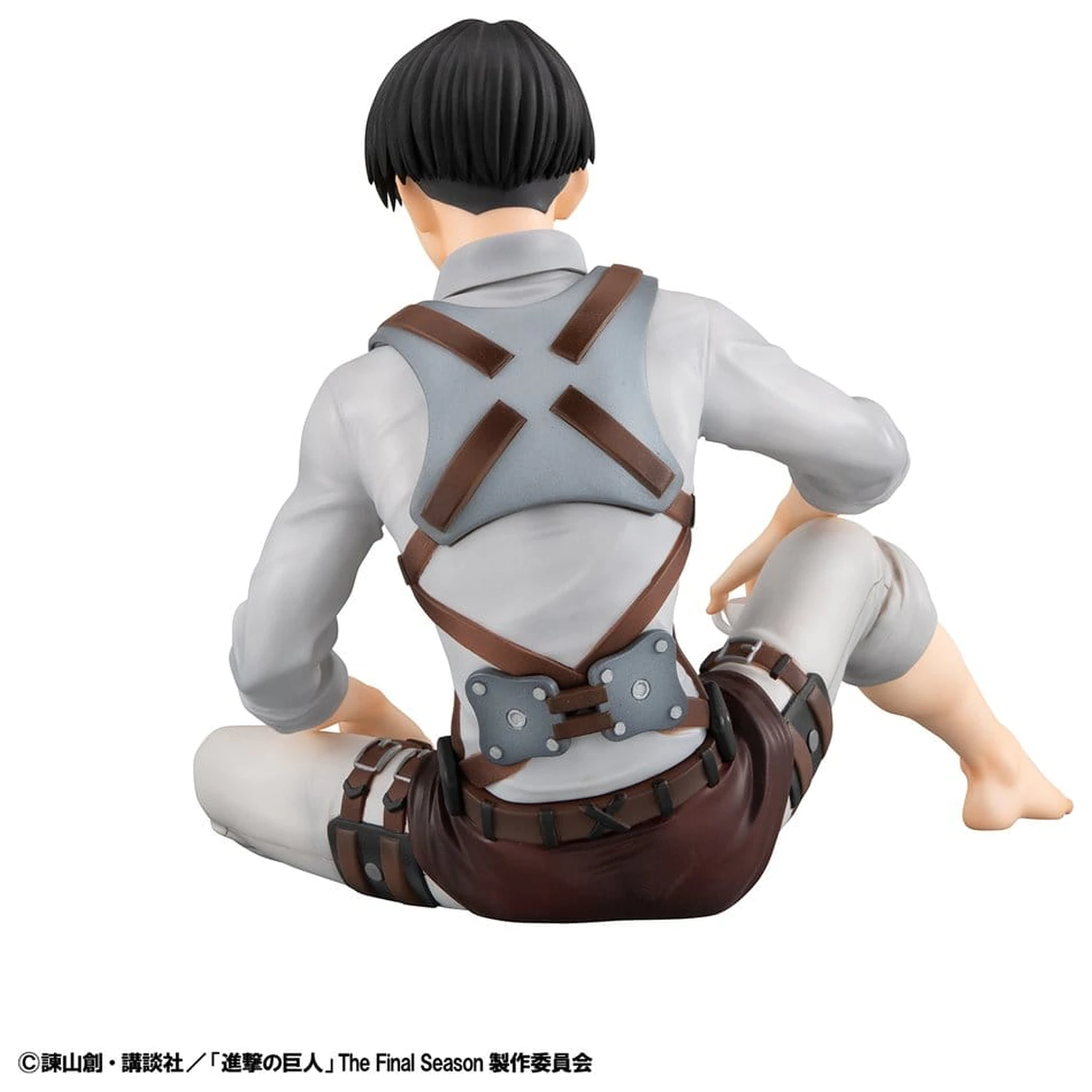 Attack on Titan G.E.M. Series PVC figura Squad Captain Levi Palm Size 9 cm fotografija proizvoda