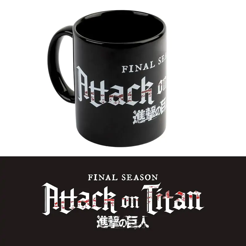 Attack On Titan Logo šalica 350 ml fotografija proizvoda