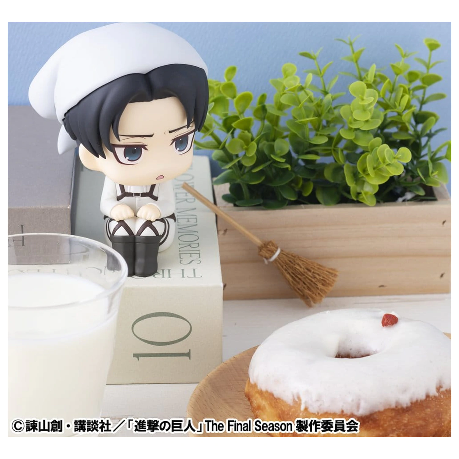 Attack on Titan Look Up PVC figurice Levi Cleaning up Ver. & Mikasa Ackerman (s poklonom) 11 cm fotografija proizvoda