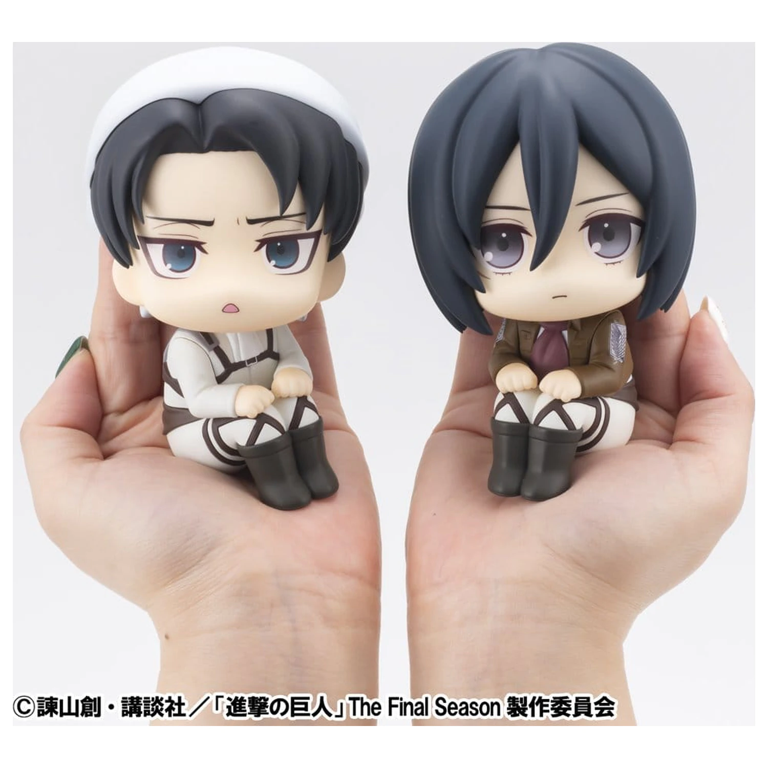 Attack on Titan Look Up PVC figurice Levi Cleaning up Ver. & Mikasa Ackerman (s poklonom) 11 cm fotografija proizvoda