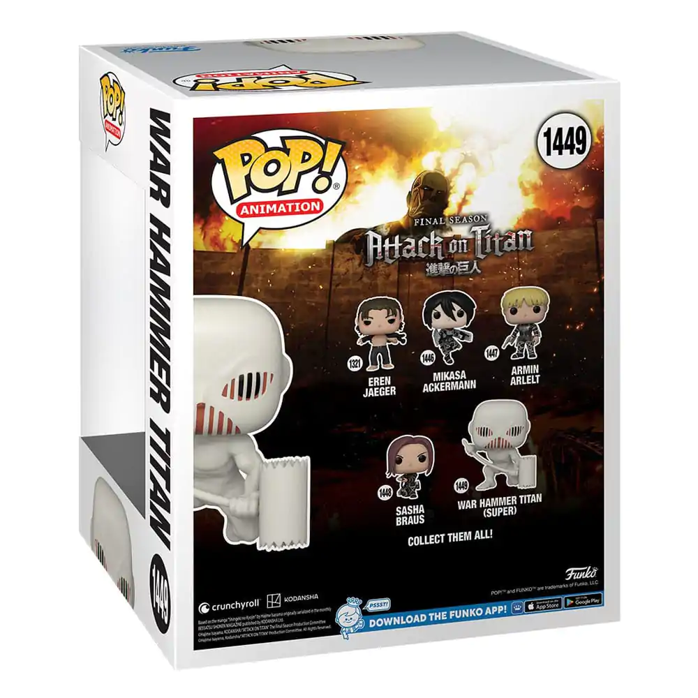 Attack on Titan Oversized POP! Vinyl figura War Hammer Titan 15 cm fotografija proizvoda