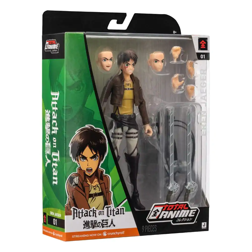 Attack on Titan Total Anime akcijska figura Eren Jaeger 17 cm fotografija proizvoda