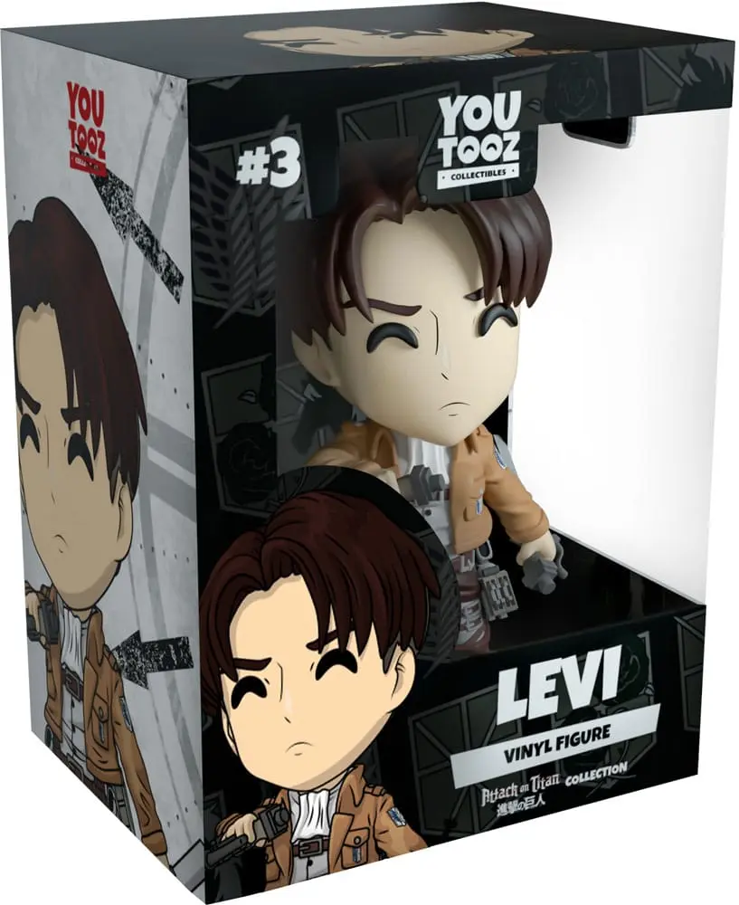 Attack on Titan Vinyl Figura Levi 11 cm fotografija proizvoda