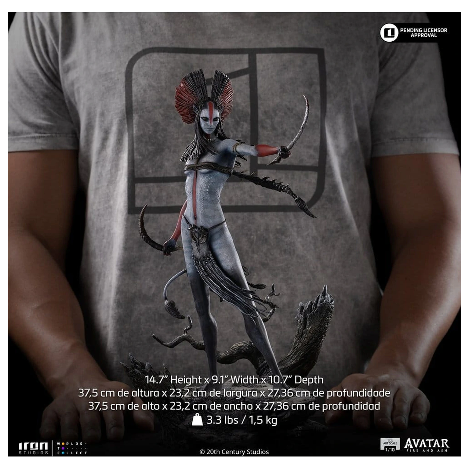 Avatar 3: Fire and Ash Art Scale Statua 1/10 Varang 38 cm fotografija proizvoda