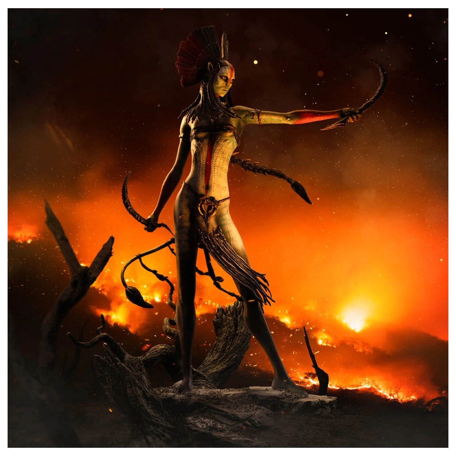 Avatar 3: Fire and Ash Art Scale Statua 1/10 Varang 38 cm fotografija proizvoda