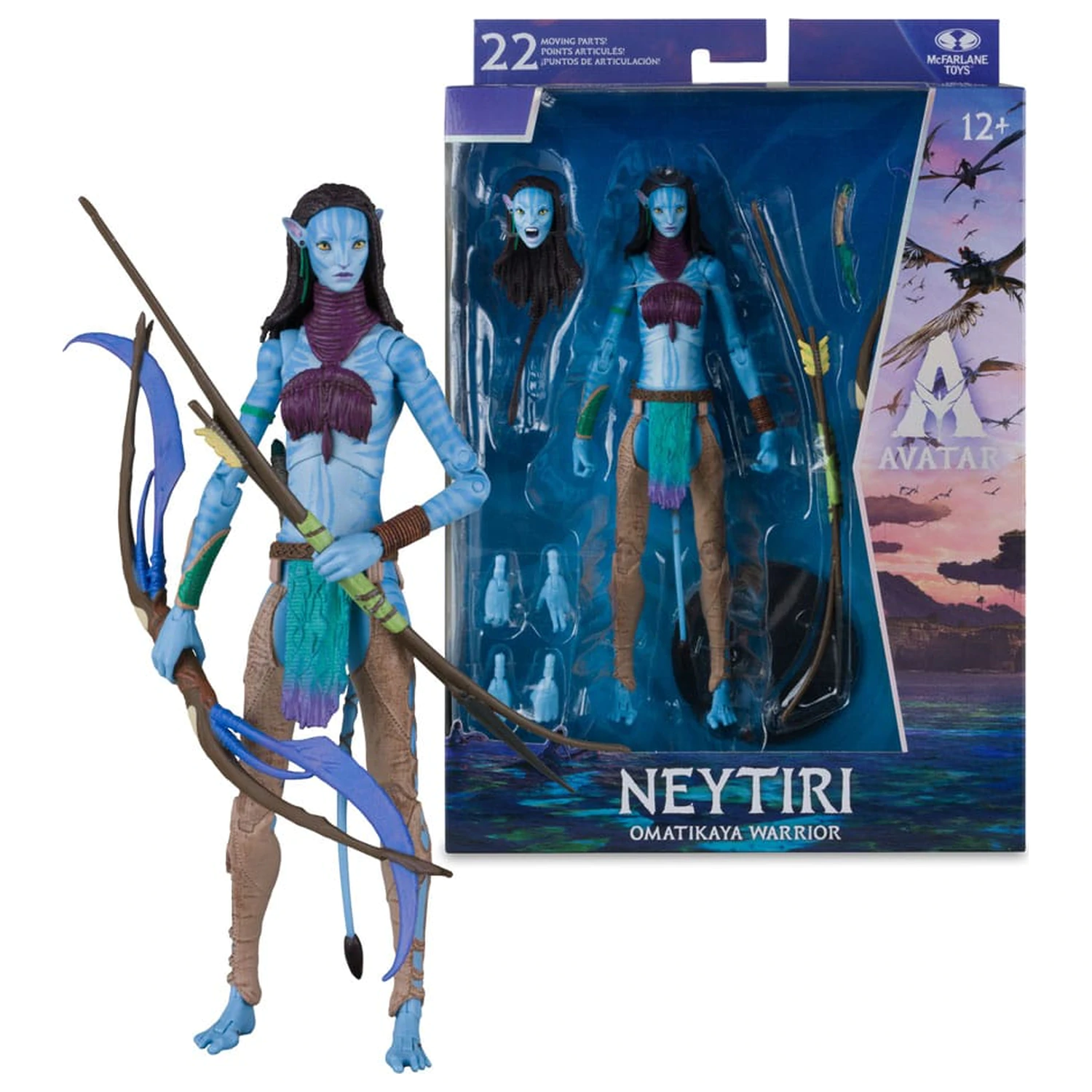 Avatar: Fire and Ash akcijska figura Neytiri (Omatikaya Warrior) 18 cm fotografija proizvoda