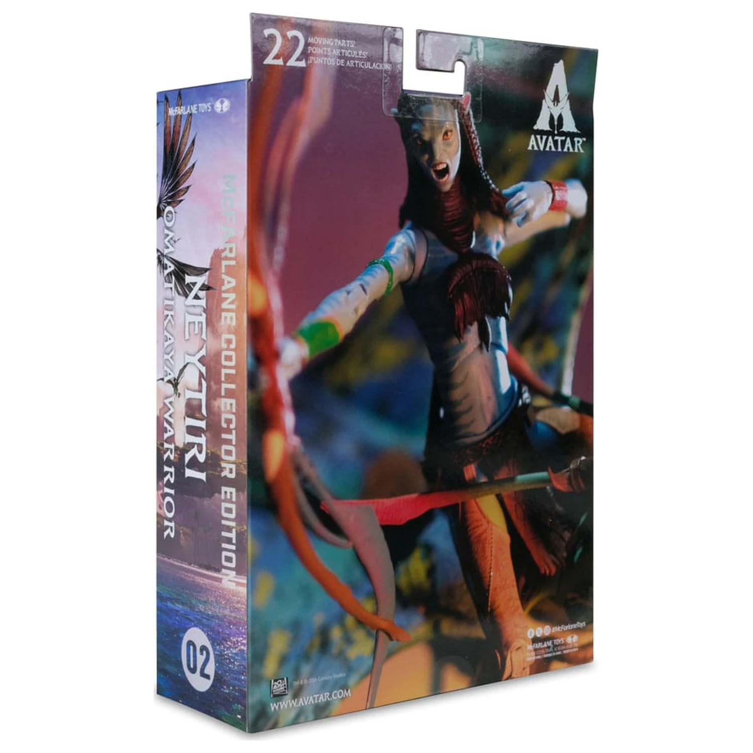 Avatar: Fire and Ash akcijska figura Neytiri (Omatikaya Warrior) 18 cm fotografija proizvoda