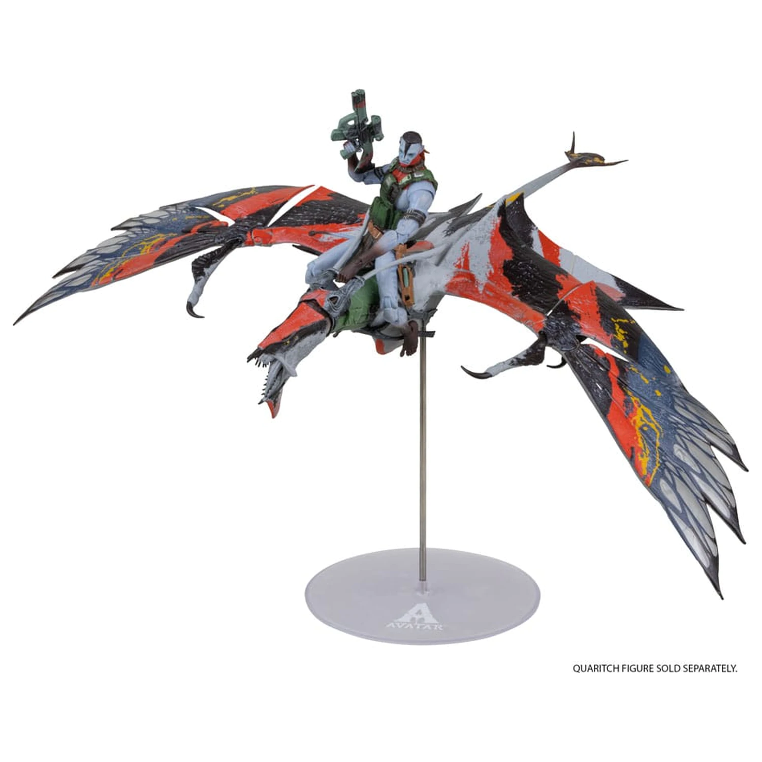 Avatar: Fire and Ash akcijska figura Quaritch's new Banshee fotografija proizvoda