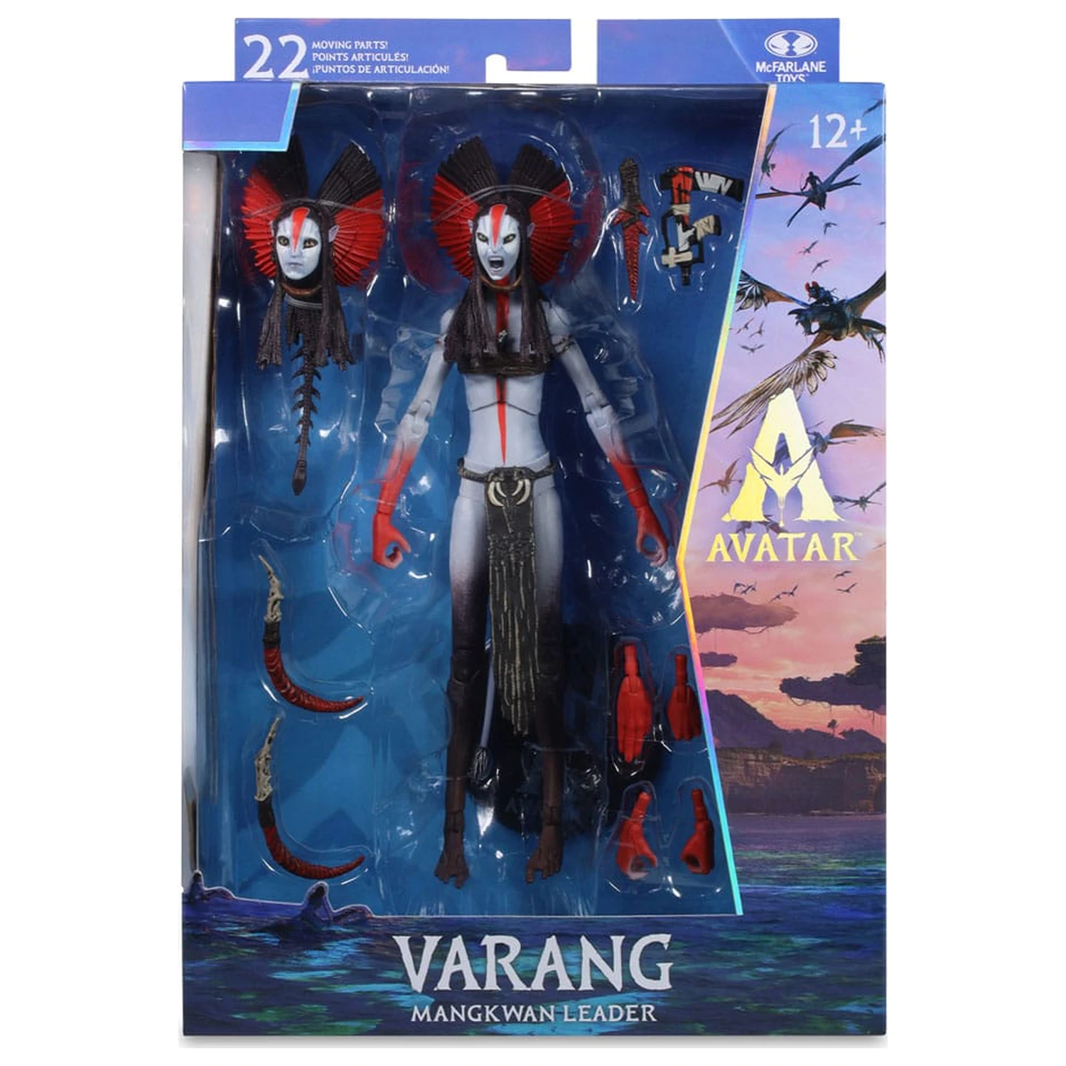 Avatar: Fire and Ash akcijska figura Varang (Mangkwan Leader) 18 cm fotografija proizvoda