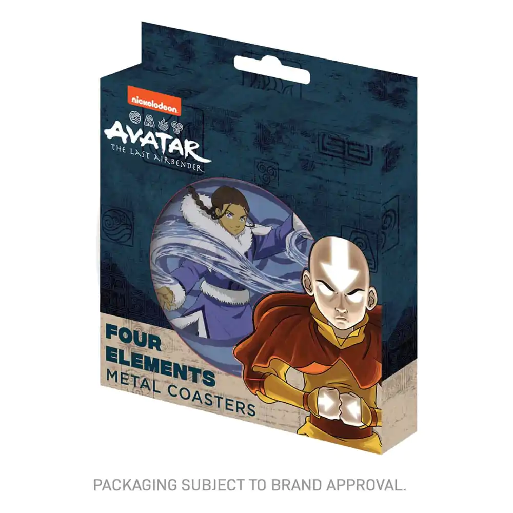 Avatar The Last Airbender Podmetač za čaše, 4-Pack fotografija proizvoda