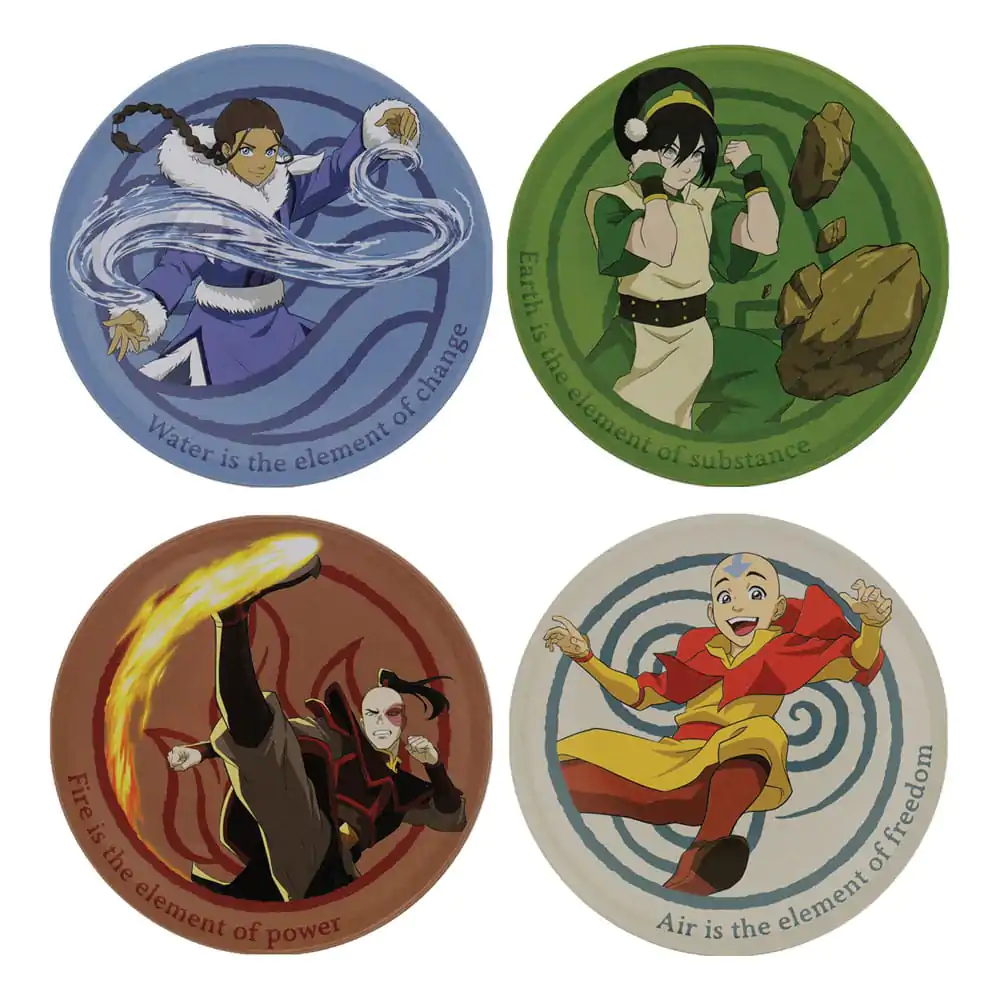 Avatar The Last Airbender Podmetač za čaše, 4-Pack fotografija proizvoda