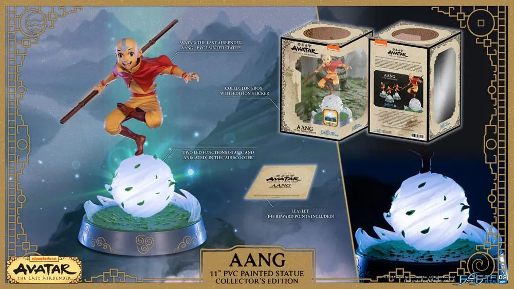 Avatar: The Last Airbender PVC Kip Aang Collector's Edition 27 cm fotografija proizvoda