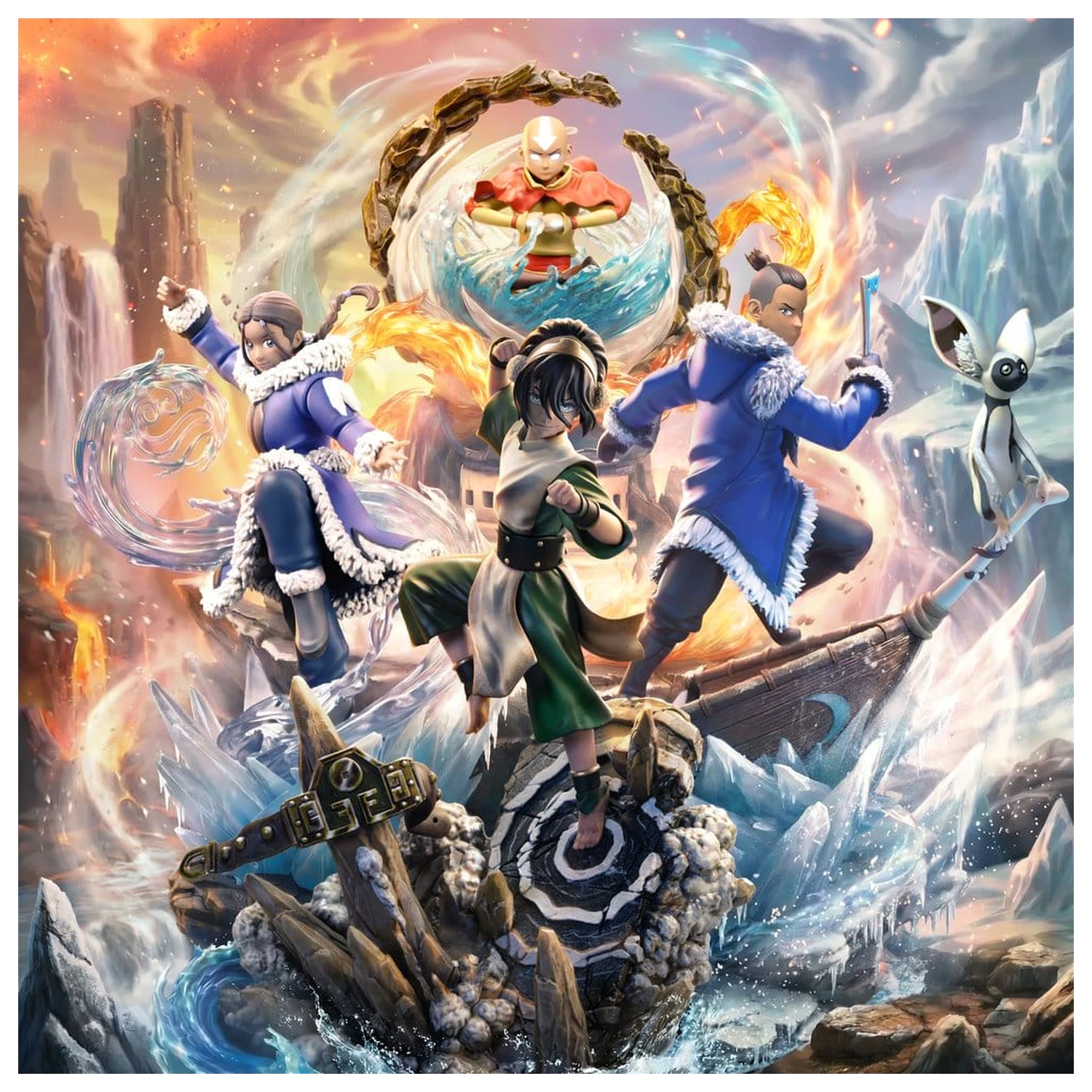 Avatar: The Last Airbender Art Scale kipić 1/10 Toph 20 cm fotografija proizvoda