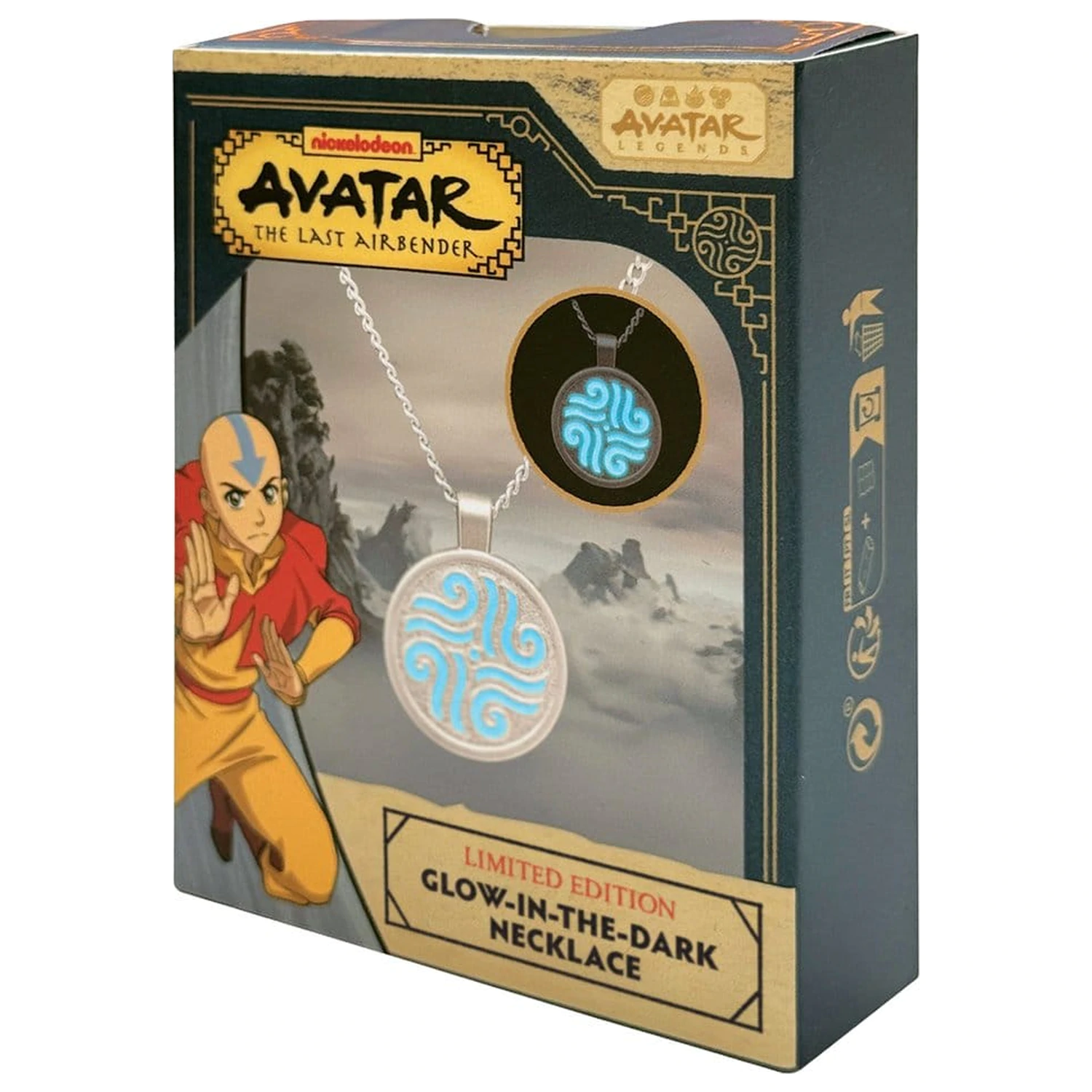 Avatar: The Last Airbender Ogrlica ograničenog izdanja s elementima koji svijetle u mraku fotografija proizvoda