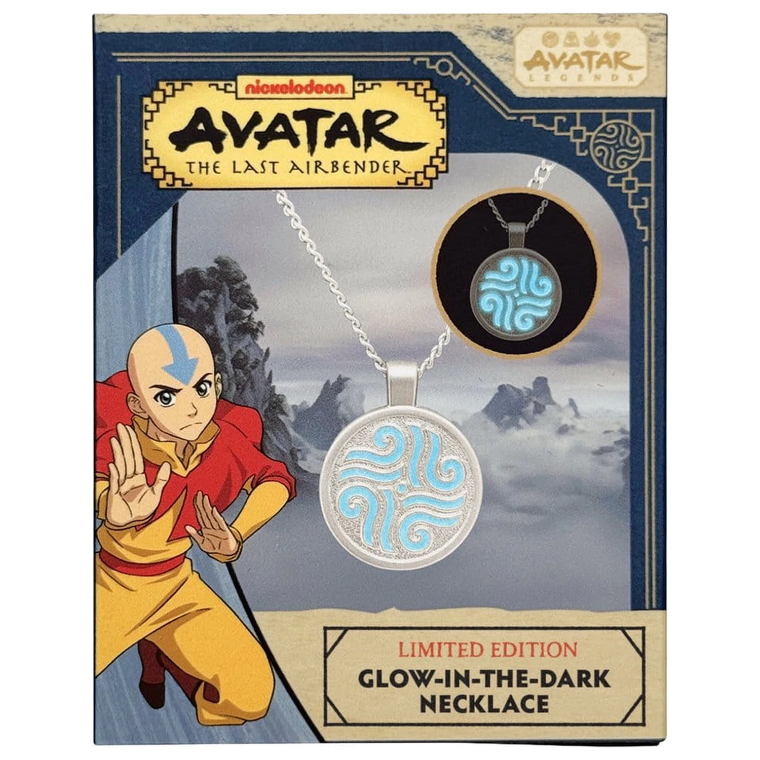 Avatar: The Last Airbender Ogrlica ograničenog izdanja s elementima koji svijetle u mraku fotografija proizvoda