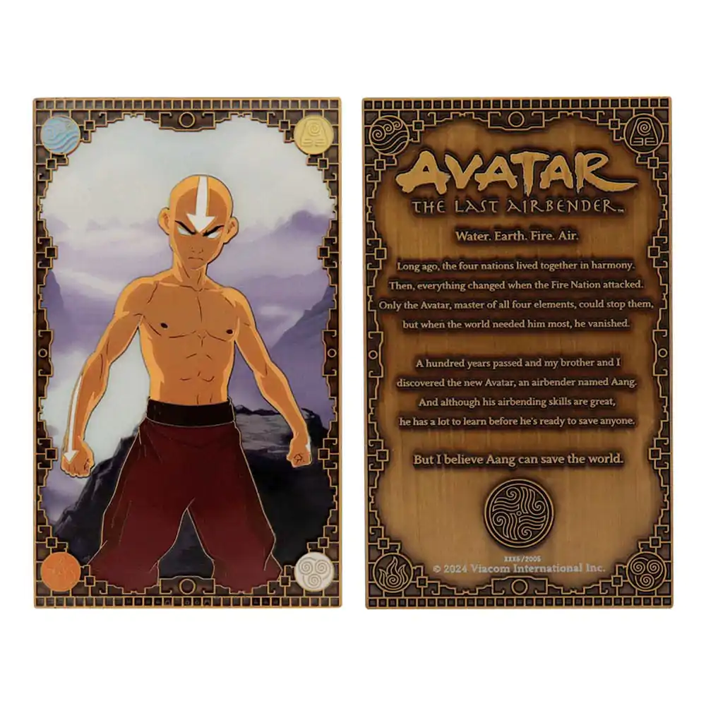 Avatar: Posljednji vladar vjetrova Ingot Aang Limited Edition fotografija proizvoda