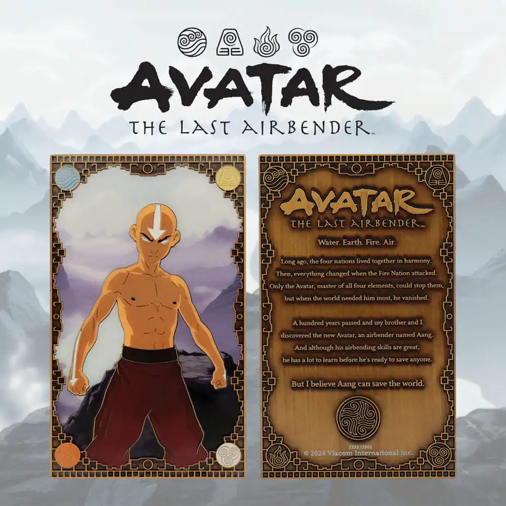 Avatar: Posljednji vladar vjetrova Ingot Aang Limited Edition fotografija proizvoda