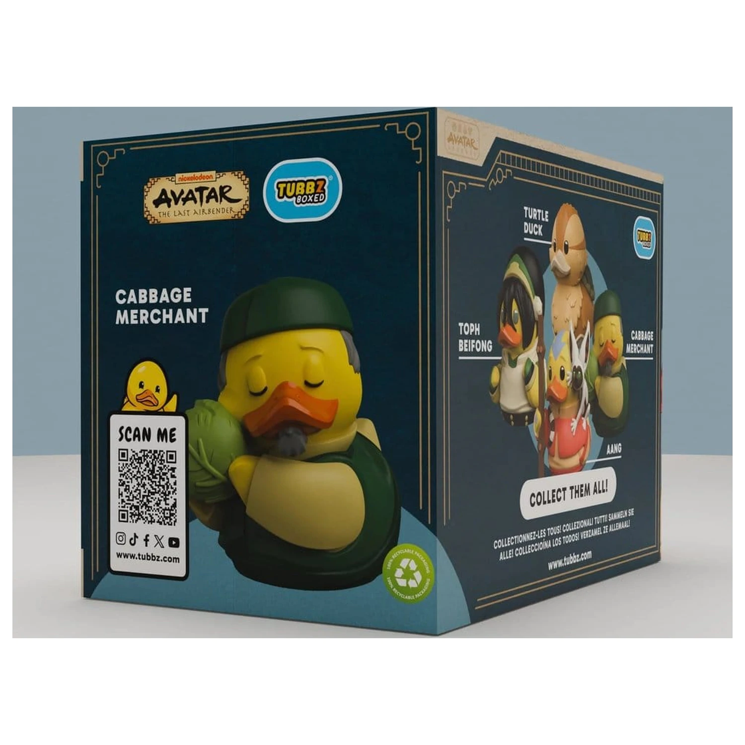 Avatar: The Last Airbender Tubbz PVC Figura Cabbage Merchant Boxed Edition 10 cm fotografija proizvoda