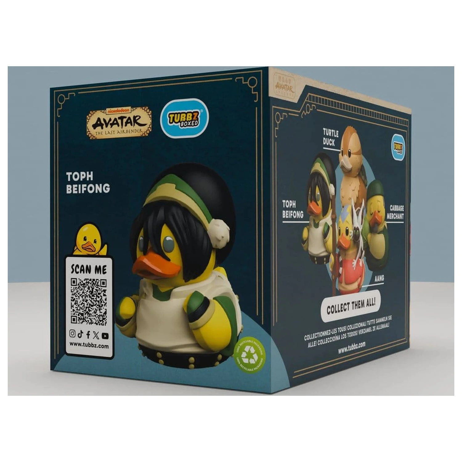 Avatar: The Last Airbender Tubbz PVC figura Toph Beifong Boxed Edition 10 cm fotografija proizvoda