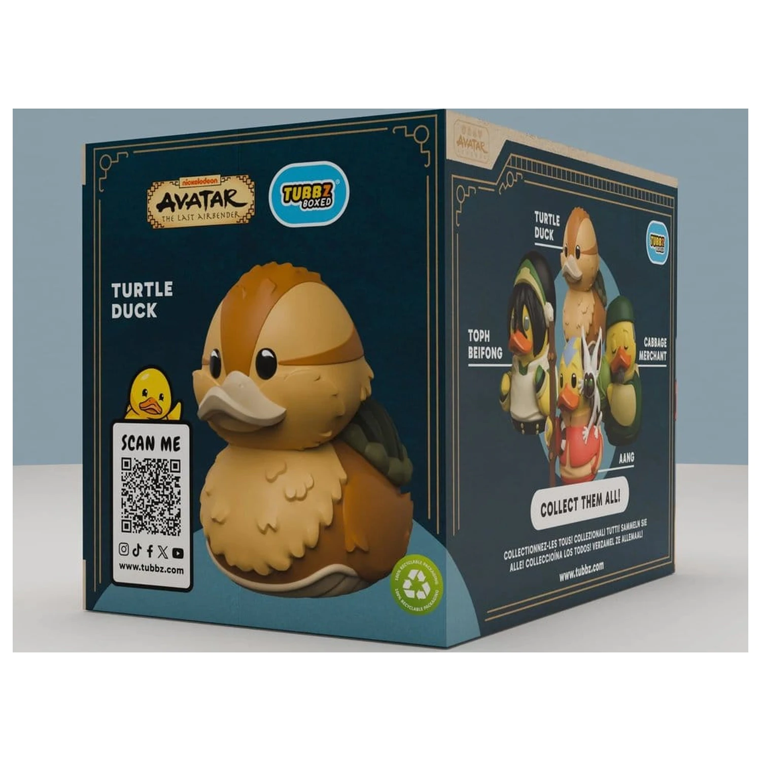 Avatar: The Last Airbender Tubbz PVC figura Korni-patka (Turtle Duck) Boxed Edition 10 cm fotografija proizvoda