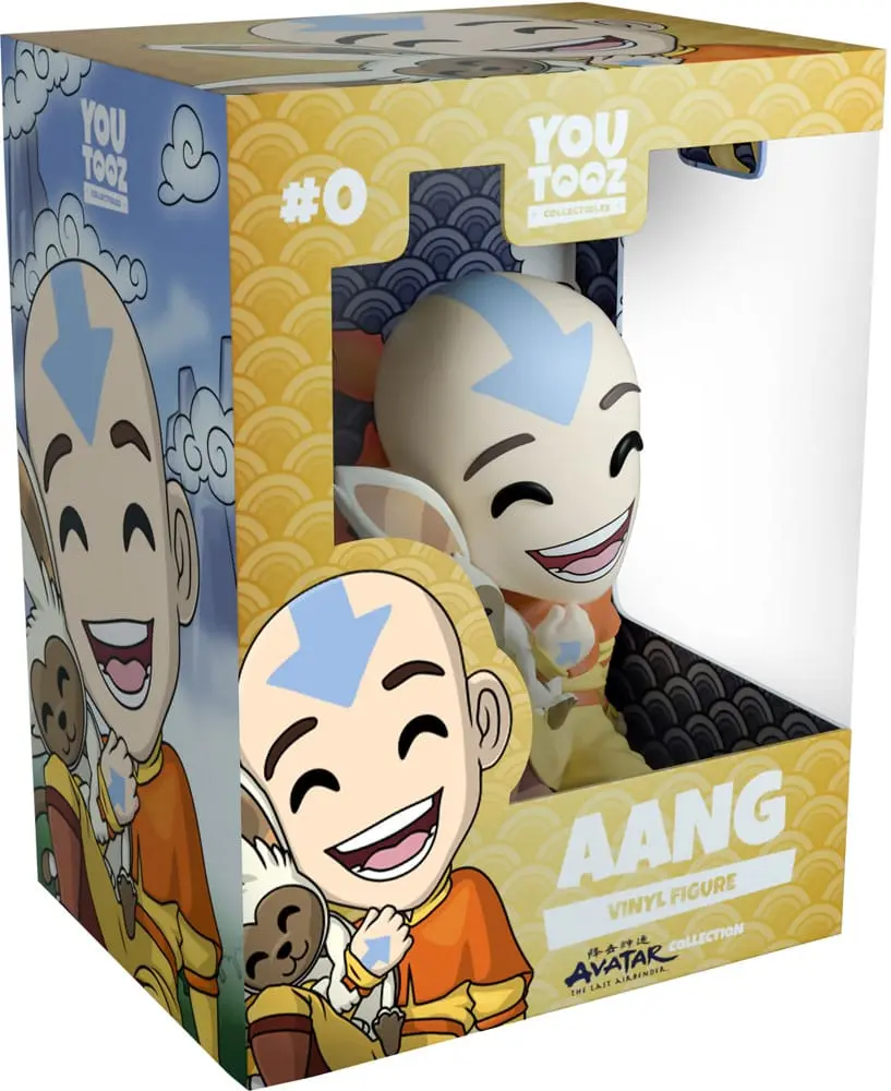 Avatar The Last Airbender Vinyl Figura Aang 10 cm fotografija proizvoda