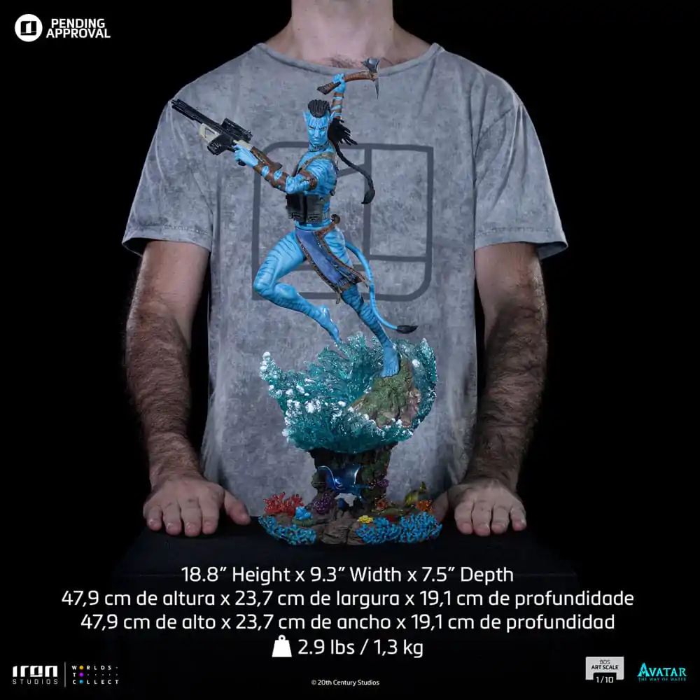 Avatar: The Way of Water BDS Art Scale Kip 1/10 Lizard 21 cm fotografija proizvoda