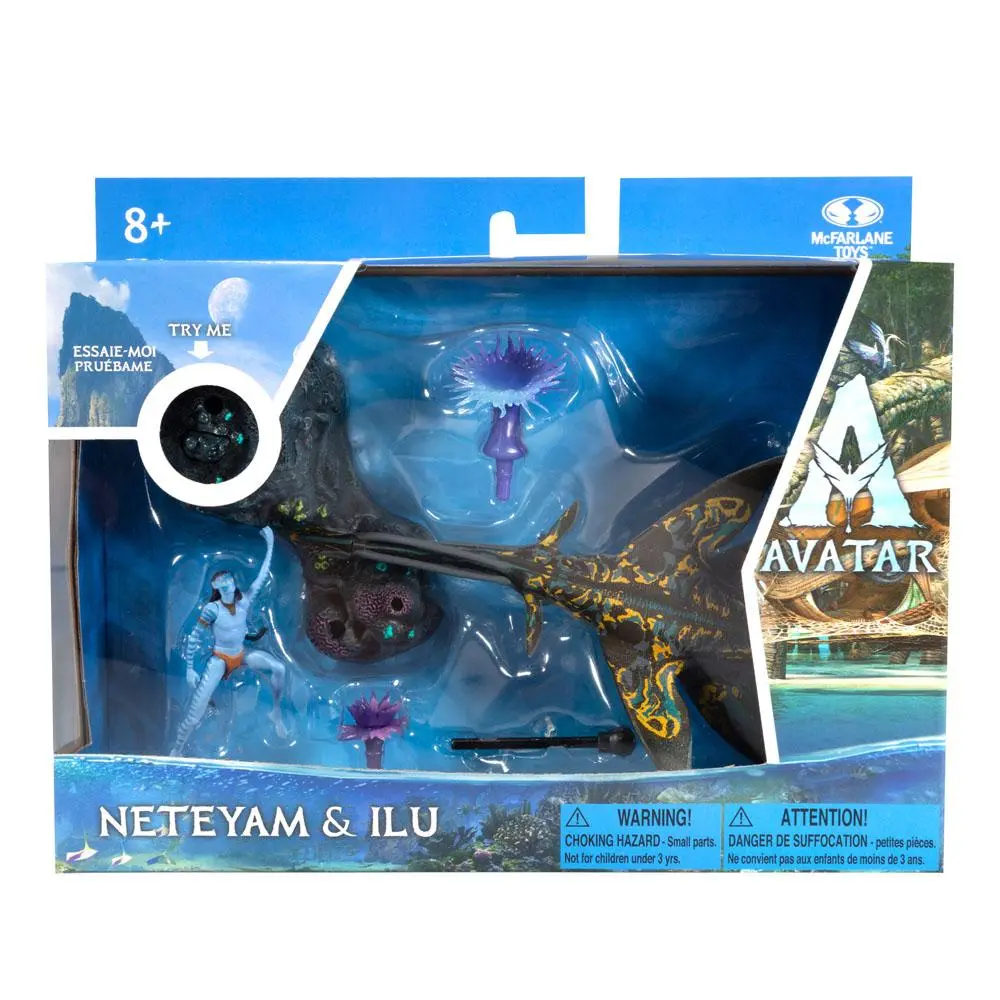 Avatar: The Way of Water Deluxe Medium akcijske figure Neteyam & Ilu fotografija proizvoda