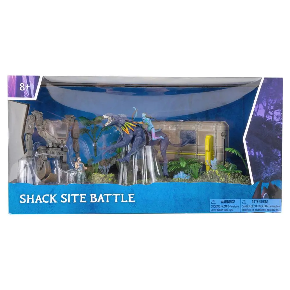 Avatar: The Way of Water akcijske figure Shack Site Battle fotografija proizvoda