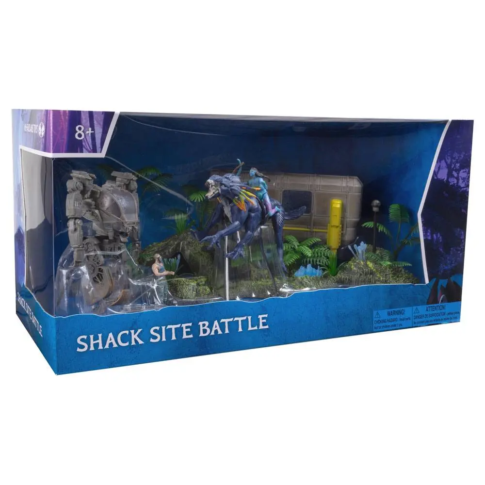 Avatar: The Way of Water akcijske figure Shack Site Battle fotografija proizvoda