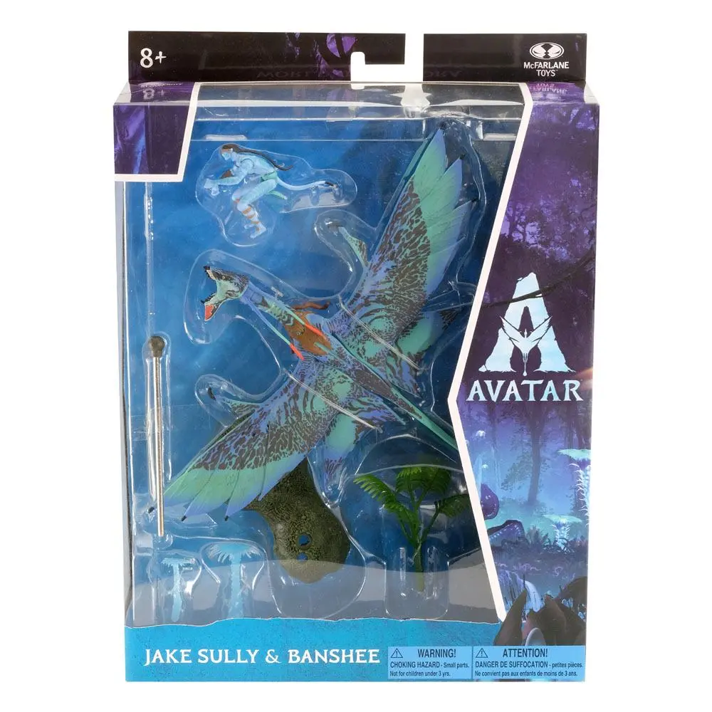 Avatar W.O.P Deluxe Large akcijske figure Jake Sully & Banshee fotografija proizvoda