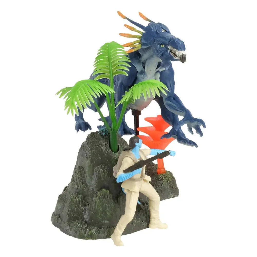 Avatar W.O.P Deluxe Medium akcijska figura i vozilo Jake protiv Thanatora fotografija proizvoda