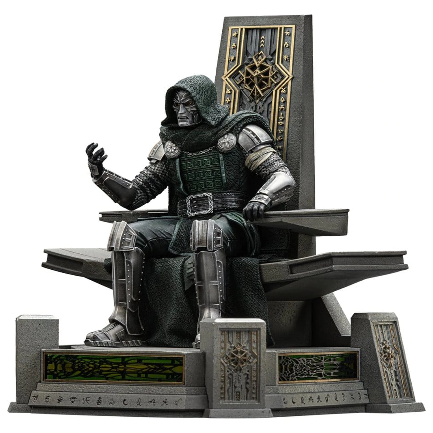 Avengers: Doomsday Art Scale Kip 1/10 Doctor Doom on Throne 22 cm fotografija proizvoda