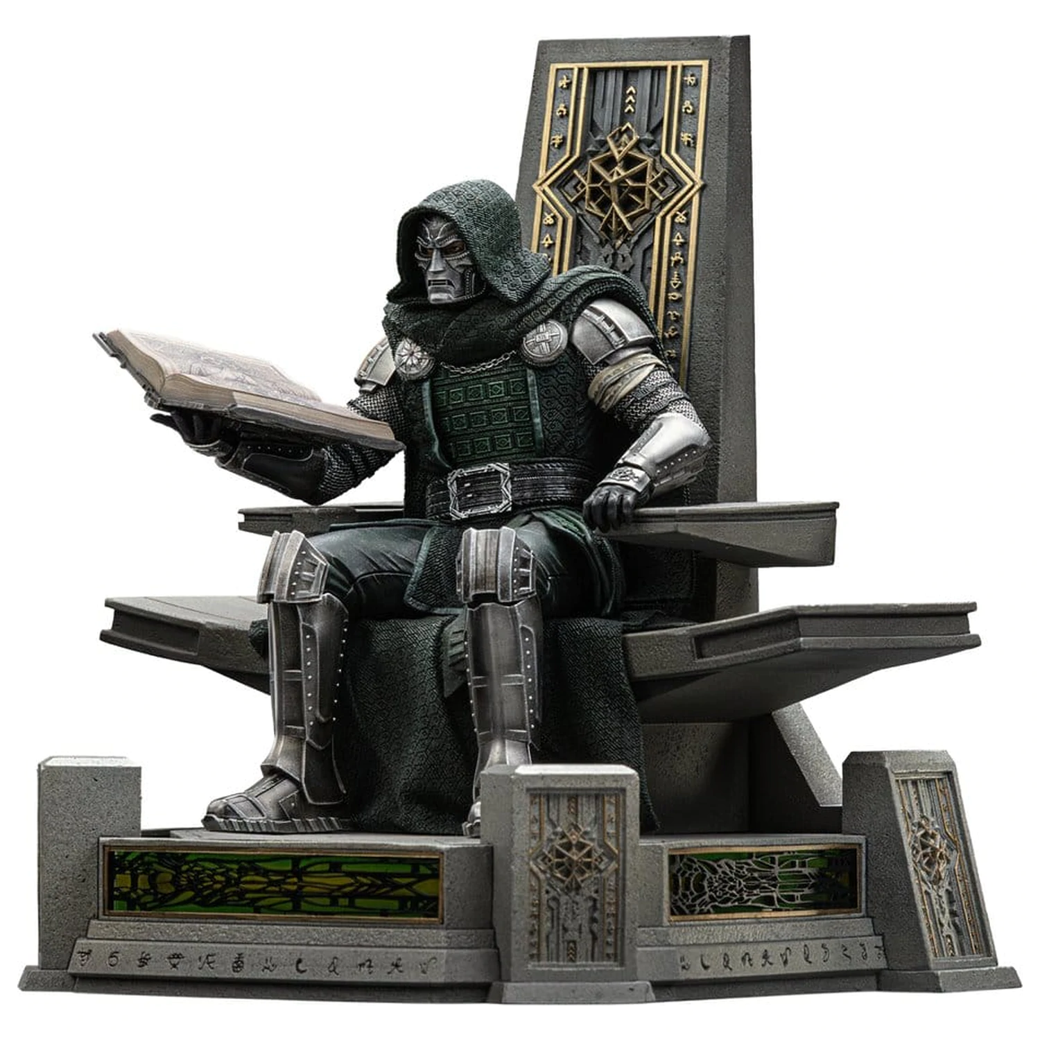 Avengers: Doomsday Art Scale Kip 1/10 Doctor Doom on Throne 22 cm fotografija proizvoda