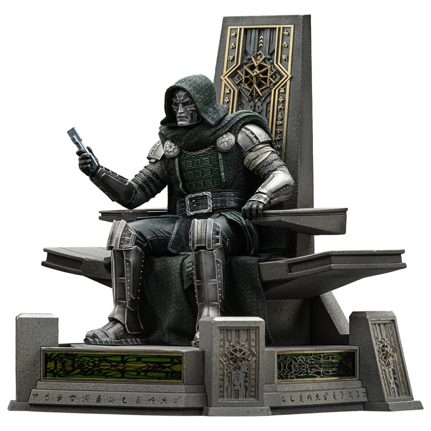 Avengers: Doomsday Art Scale Kip 1/10 Doctor Doom on Throne 22 cm fotografija proizvoda