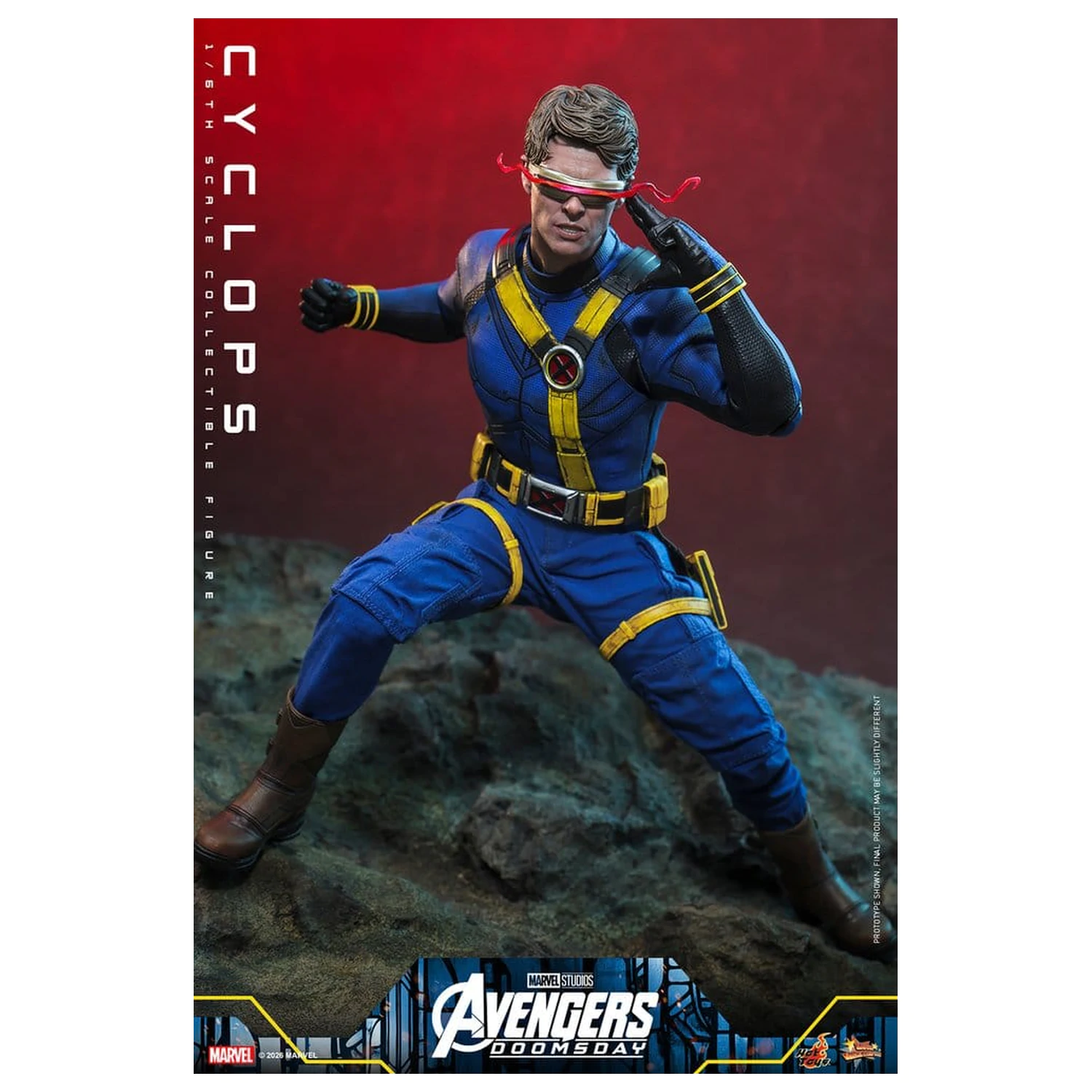 Avengers: Doomsday Movie Masterpiece akcijska figura 1/6 Cyclops 30 cm fotografija proizvoda