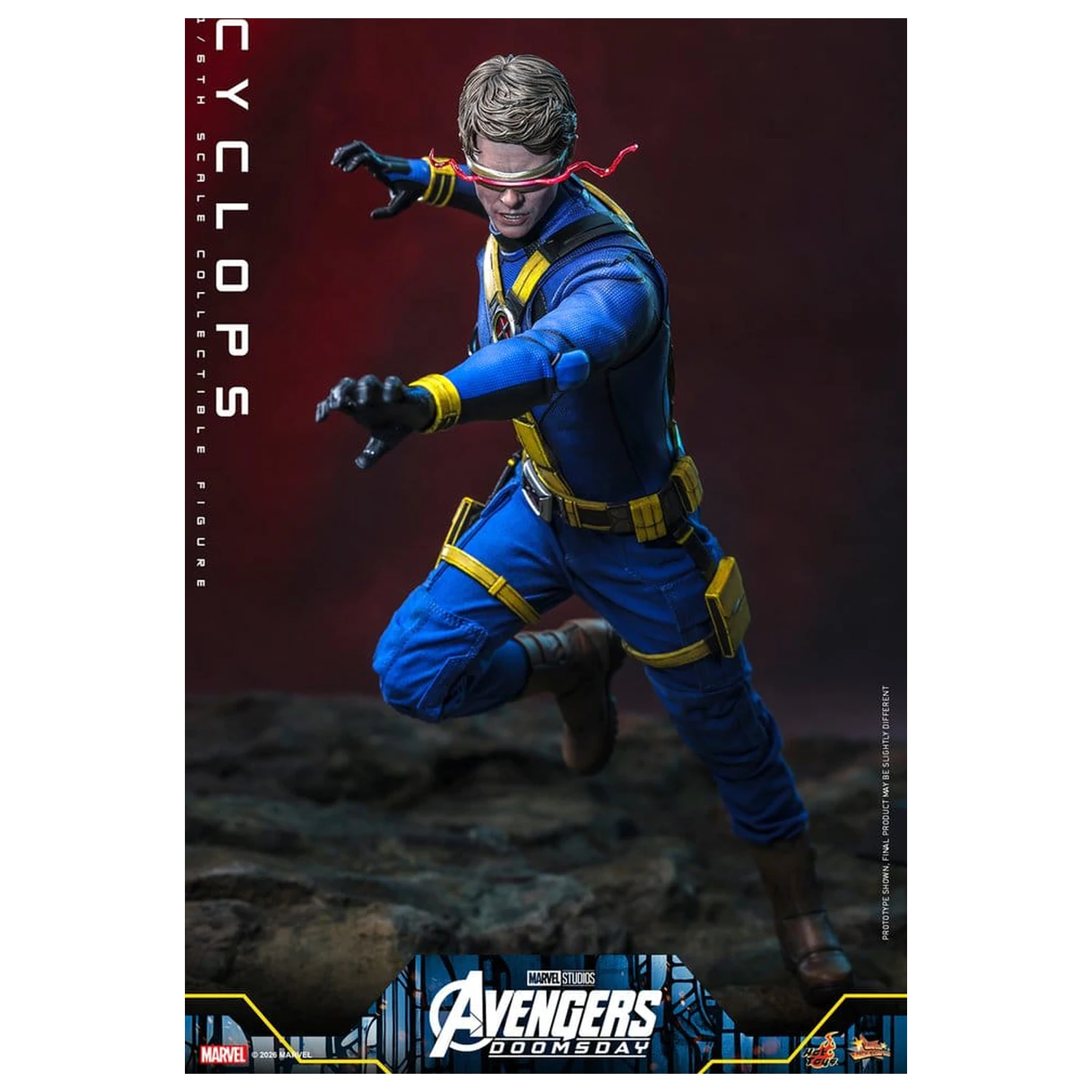 Avengers: Doomsday Movie Masterpiece akcijska figura 1/6 Cyclops 30 cm fotografija proizvoda