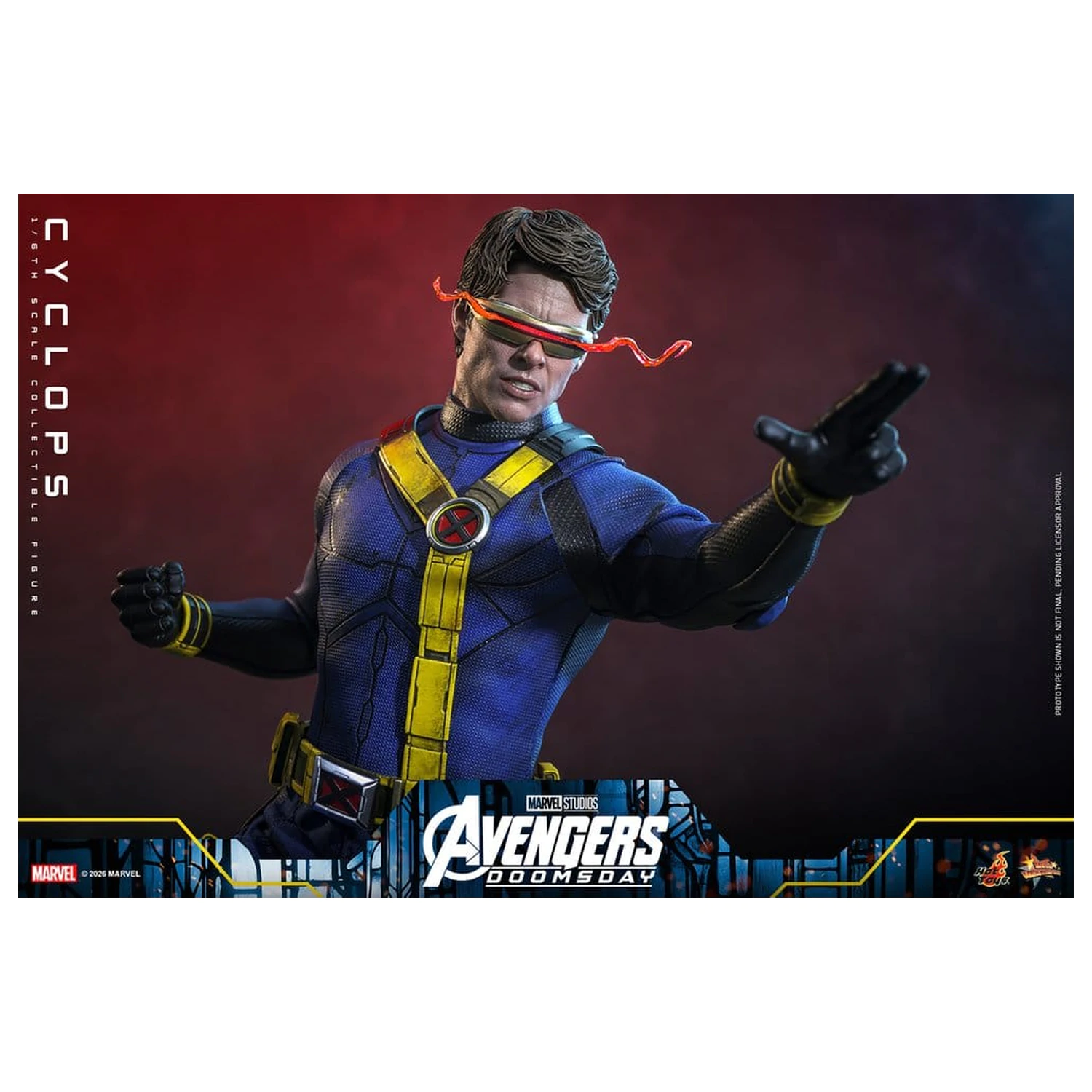 Avengers: Doomsday Movie Masterpiece akcijska figura 1/6 Cyclops 30 cm fotografija proizvoda