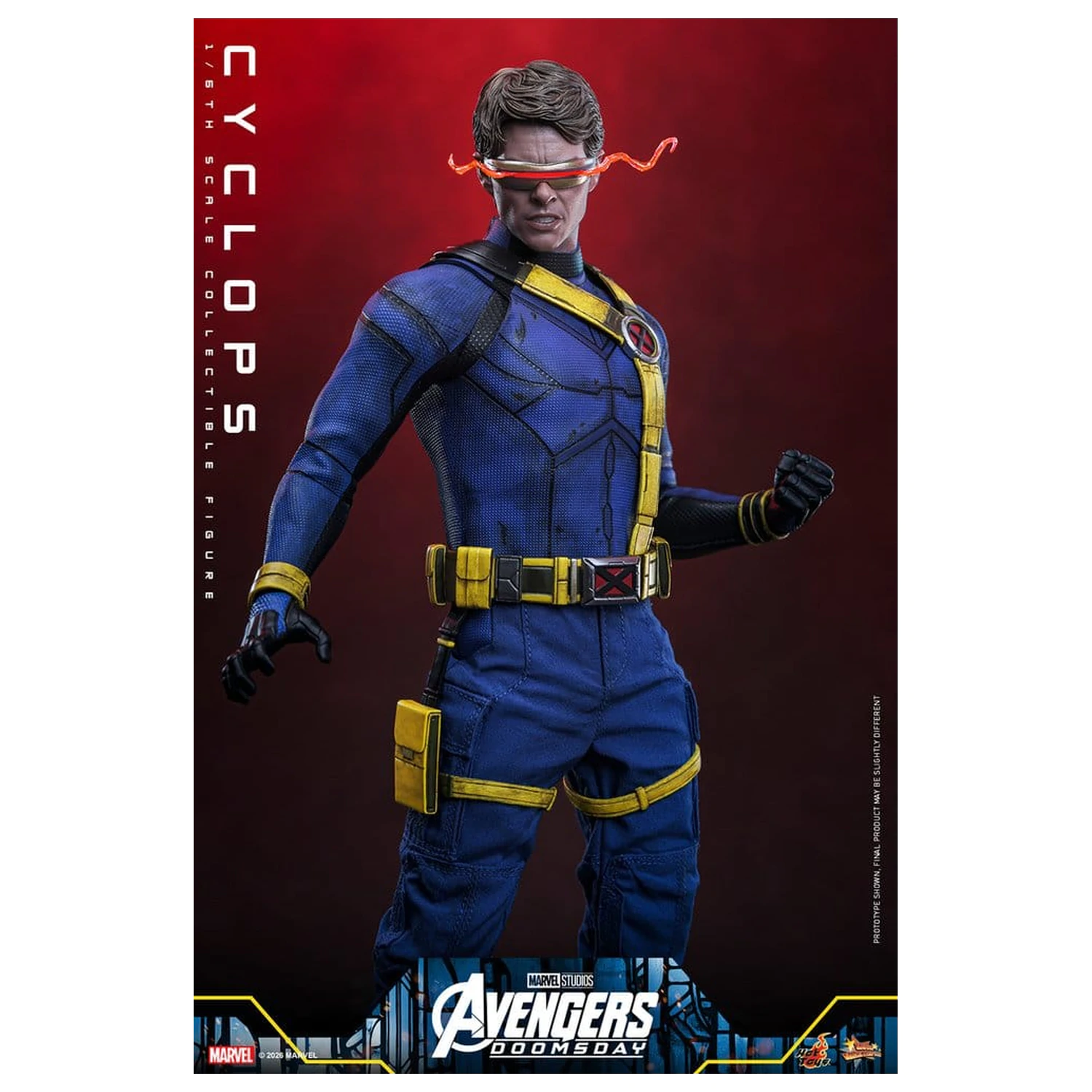 Avengers: Doomsday Movie Masterpiece akcijska figura 1/6 Cyclops 30 cm fotografija proizvoda
