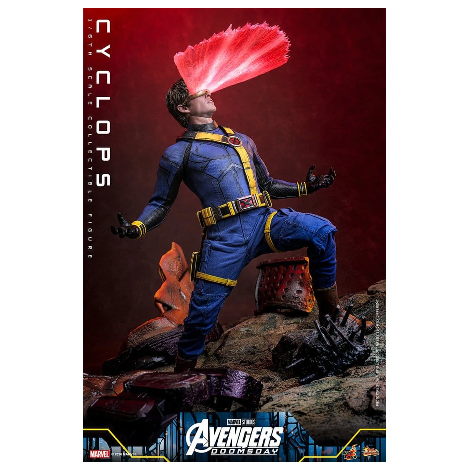 Avengers: Doomsday Movie Masterpiece akcijska figura 1/6 Cyclops 30 cm fotografija proizvoda