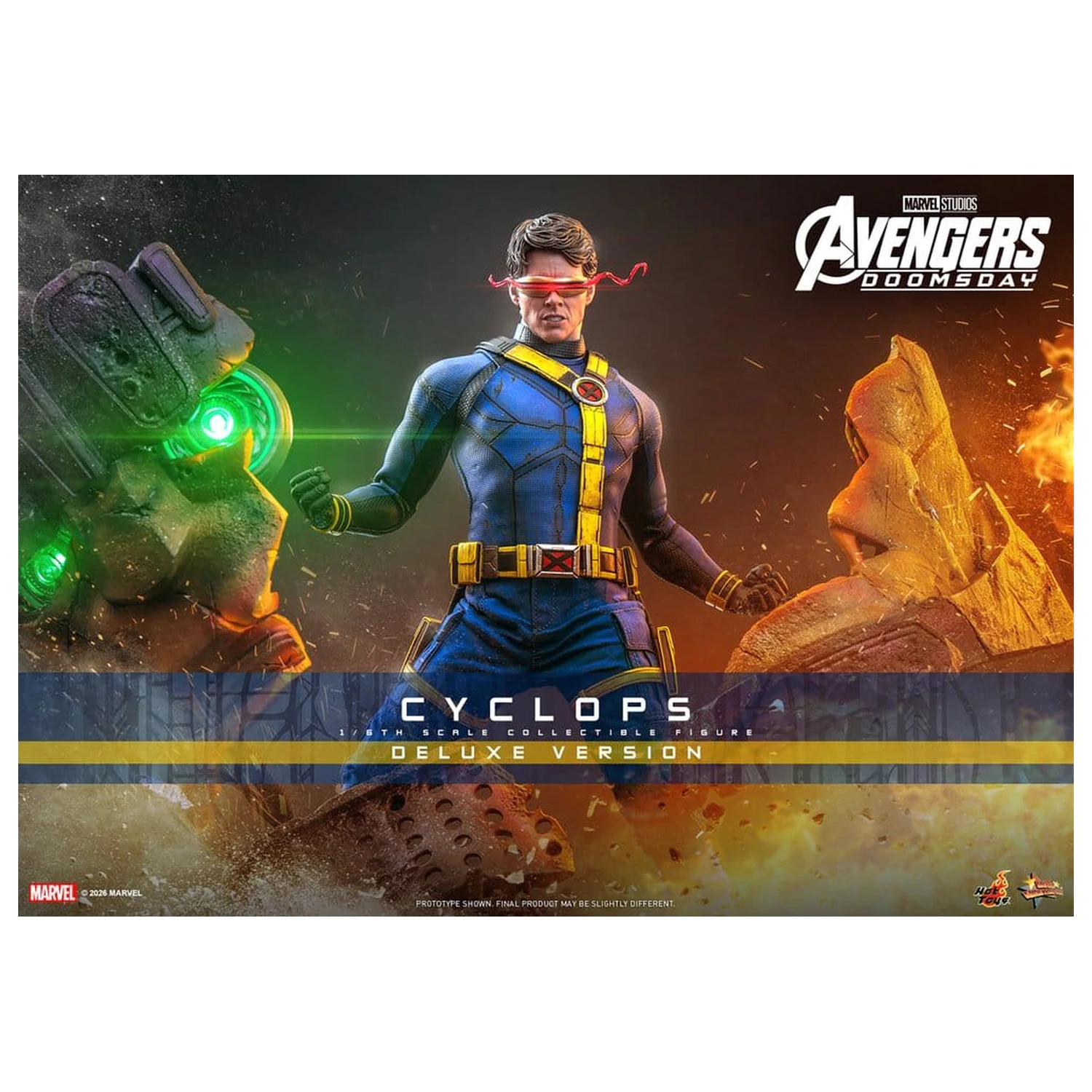 Avengers: Doomsday Movie Masterpiece akcijska figura 1/6 Cyclops (Deluxe Version) 30 cm fotografija proizvoda