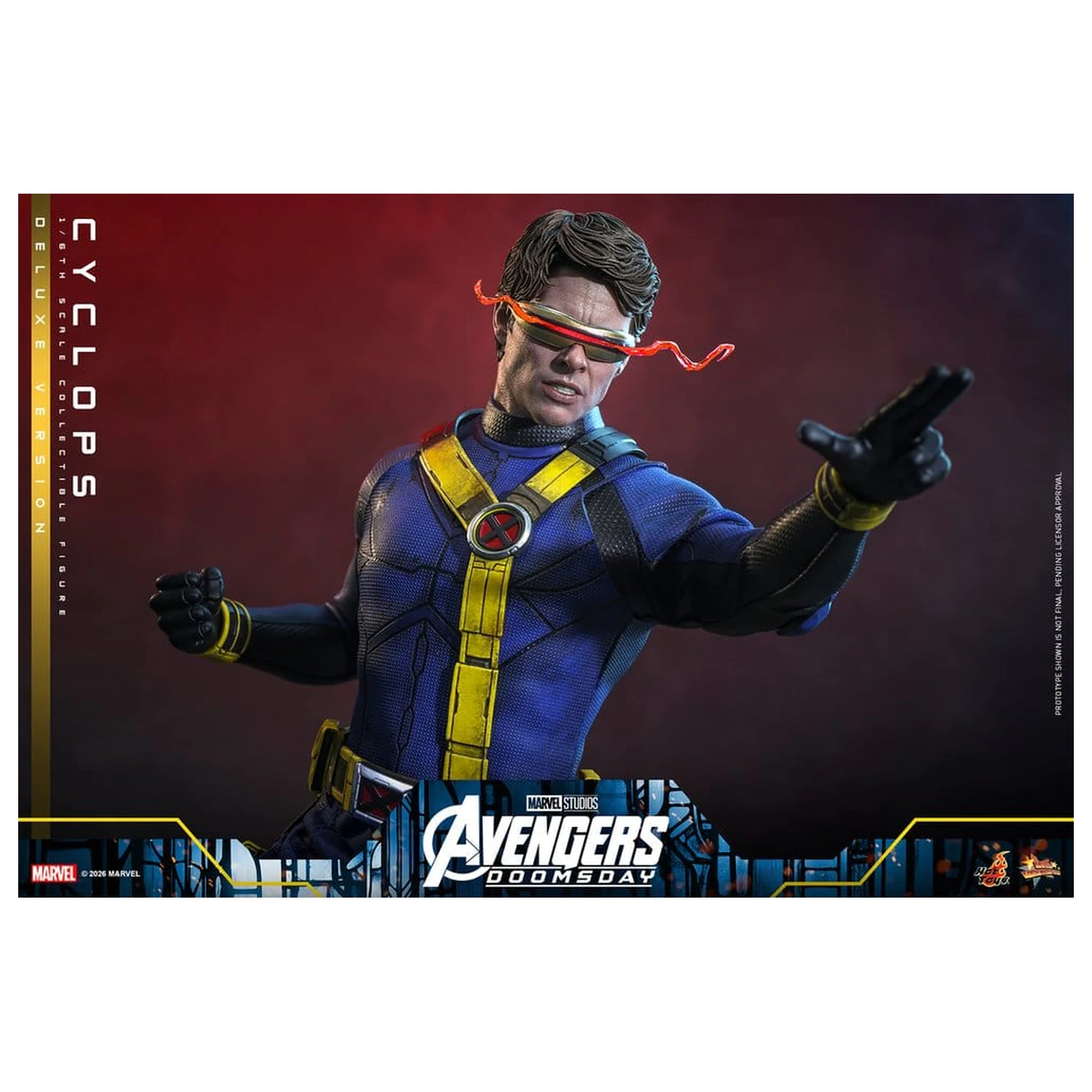 Avengers: Doomsday Movie Masterpiece akcijska figura 1/6 Cyclops (Deluxe Version) 30 cm fotografija proizvoda