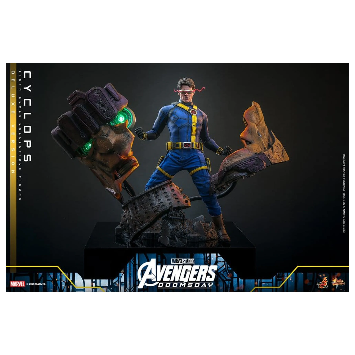 Avengers: Doomsday Movie Masterpiece akcijska figura 1/6 Cyclops (Deluxe Version) 30 cm fotografija proizvoda