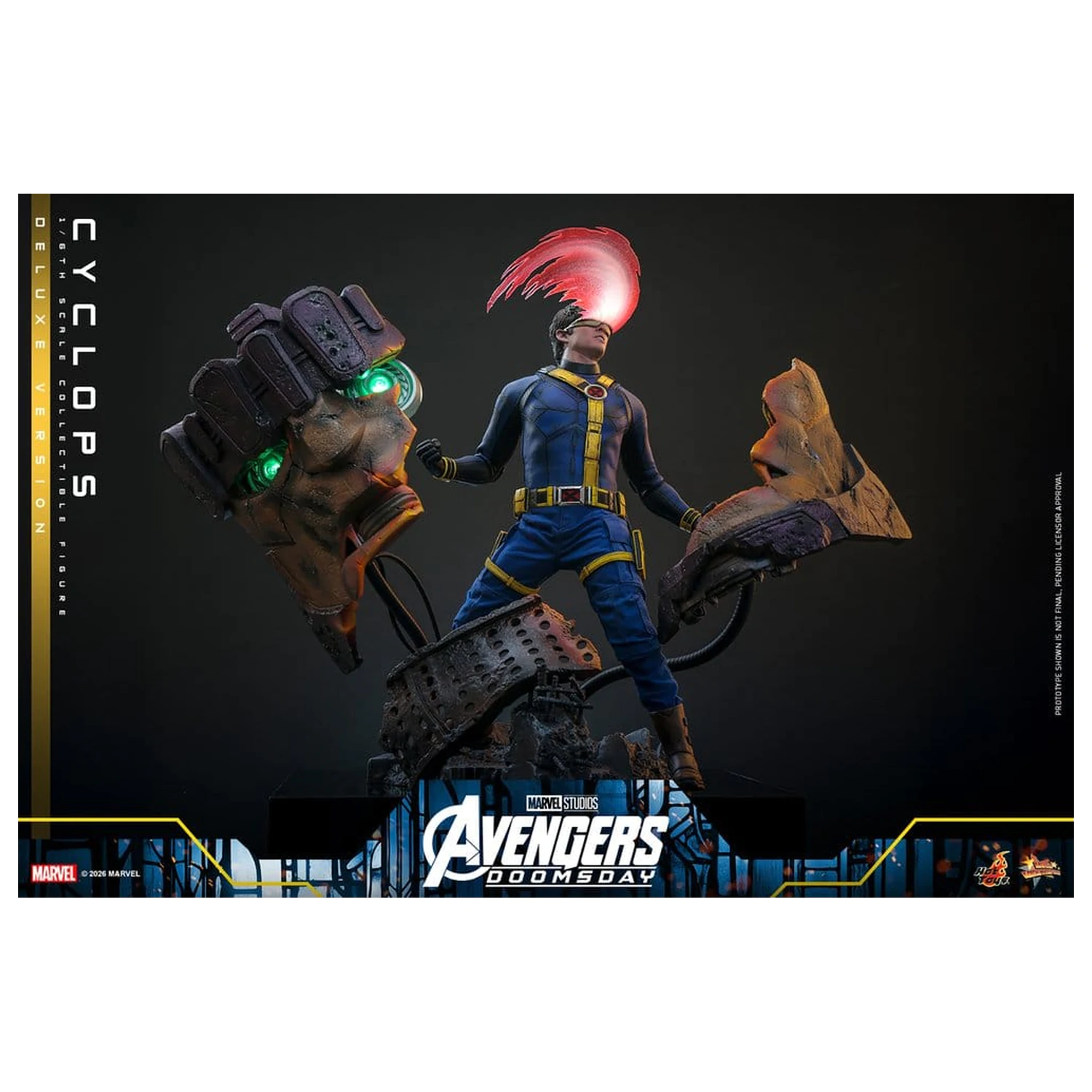 Avengers: Doomsday Movie Masterpiece akcijska figura 1/6 Cyclops (Deluxe Version) 30 cm fotografija proizvoda