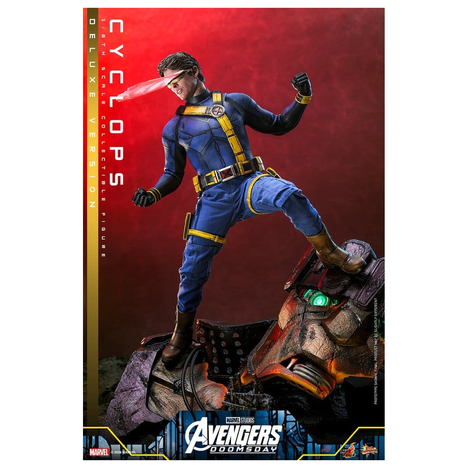 Avengers: Doomsday Movie Masterpiece akcijska figura 1/6 Cyclops (Deluxe Version) 30 cm fotografija proizvoda