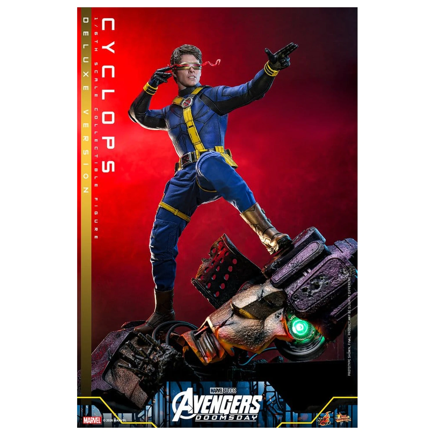 Avengers: Doomsday Movie Masterpiece akcijska figura 1/6 Cyclops (Deluxe Version) 30 cm fotografija proizvoda
