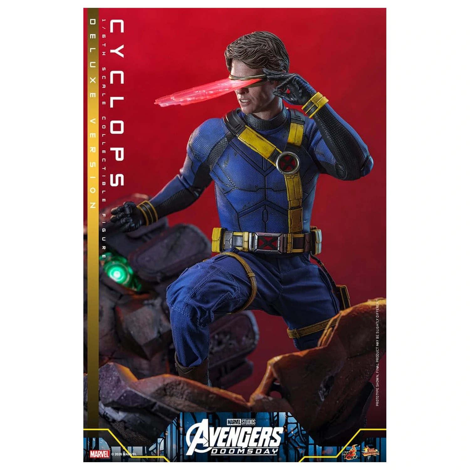 Avengers: Doomsday Movie Masterpiece akcijska figura 1/6 Cyclops (Deluxe Version) 30 cm fotografija proizvoda